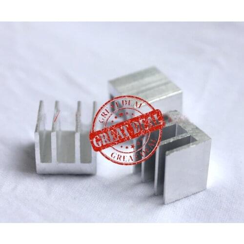 Free Shipping Wholesale 100PCS Aluminum IC heatsink 13*13*11MM High quality Thermal block radiator