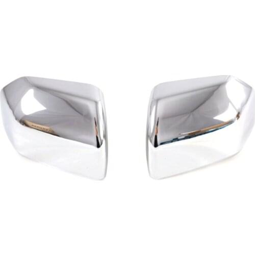 Rearview Mirror Cover Sequin Sticker Decoration Car Mirror Cover Frame Fit for Ford F-150 Ranger Raptor 15-19