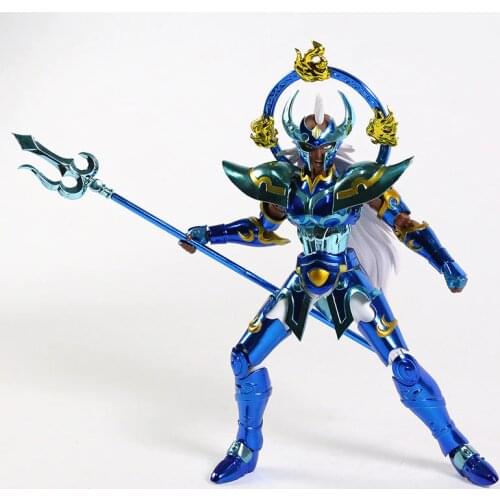 J Model Saint Seiya Cloth Myth EX 15th Blue Marina Chrysaor Krishna Metal Cloth Metal + PVC Action Figure Collectible Model Toy