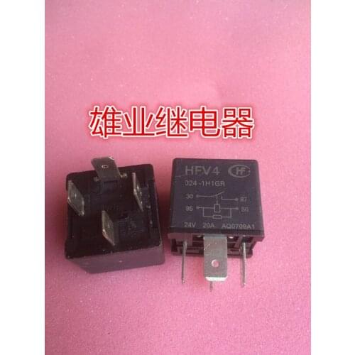 HFV4 024 1H1GR 24V Relay 4PIN HFV4 024 1H1GR