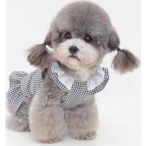 Lovely Summer Pet Dog Cat Cooling Skirt Small Large Kawaii Puppy Kitten Clothes Skirt Clothing Beautiful Cat Dress