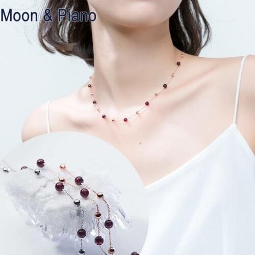 Серебряные ожерелья Moon&Piano China At AliExpress