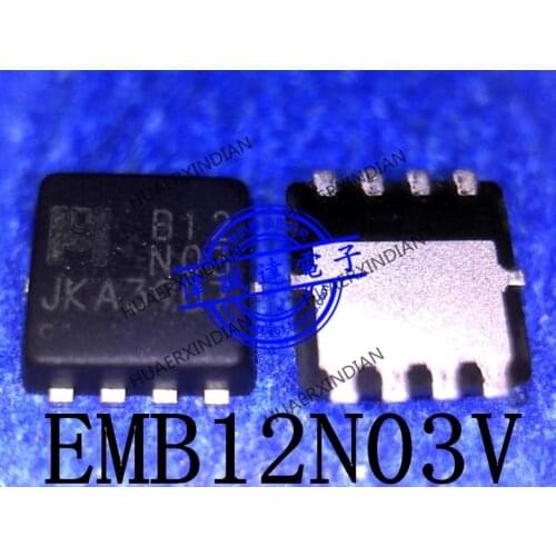 1Pieces new Original EMB12N03V B12N03 B12 N03 QFN8 In stock real picture