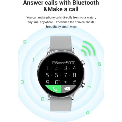 New Product GW33 Smart Heart Rate, Bluetooth Call Watch, Sleep Record, Health Leisure Watch