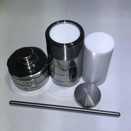 Hydrothermal synthesis reactor High temperature and high pressure digestion tank 100ml Imported tetrafluorine lining 280 degrees