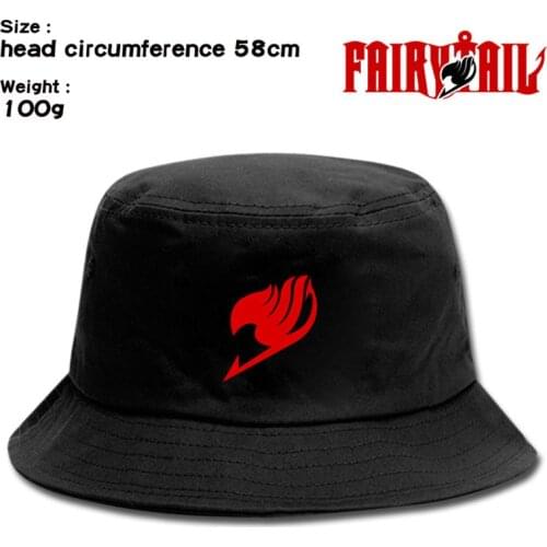 New Summer Fairy Tale Anime Fisherman Cap Hat Men Women Outdoor Daily Use Cosplay Canvas