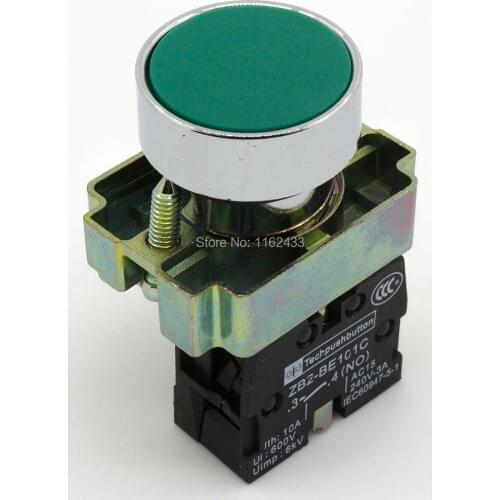XB2-BA31 22mm reset (ON) - OFF push button switch SPST pushbutton