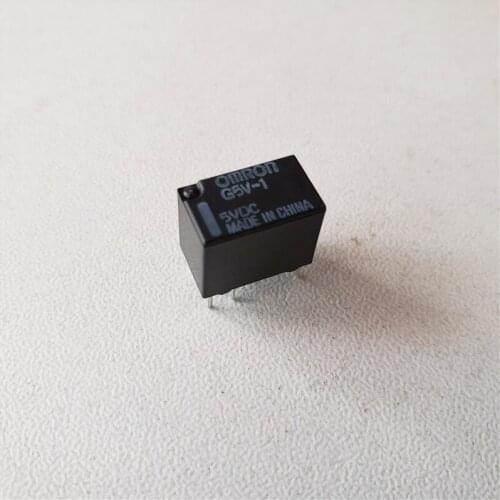 10pcs Omron Relay G5V-1-5VDC G5V-1-12VDC G5V-1-24VDC 125V 0.5A relay 6 pin relay 5V/12V/24VDC relay