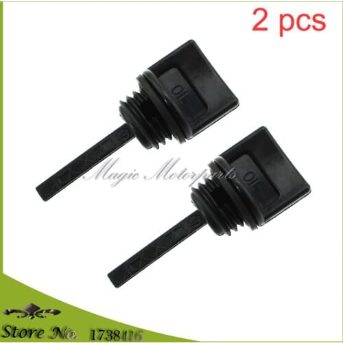 2x Oil Dipstick For Honda GX110, GX120, GX160 & GX200 Engine Generator Lawnmower Water Pump Go Kart Mini Bike