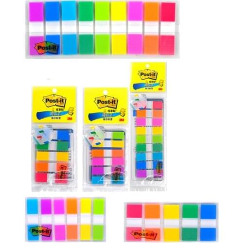 5 6 9 colors Removable indicator label 12 packs a lot 683-9CF/6CF/5CF color pagination label 3M post-it