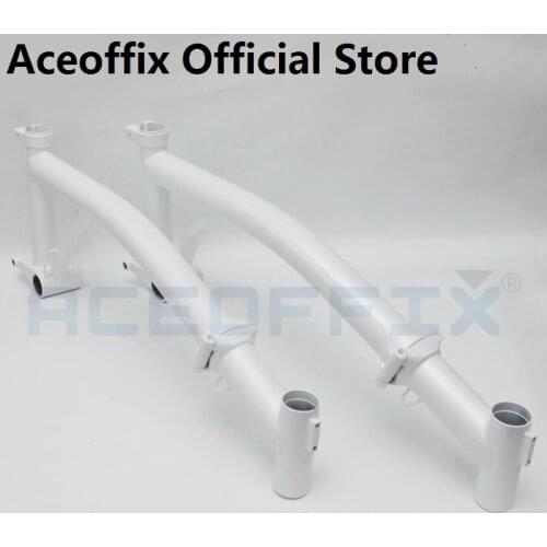Aceoffix for Brompton Bike 2020 White frame Chrome-molybdenum steel only 2KG