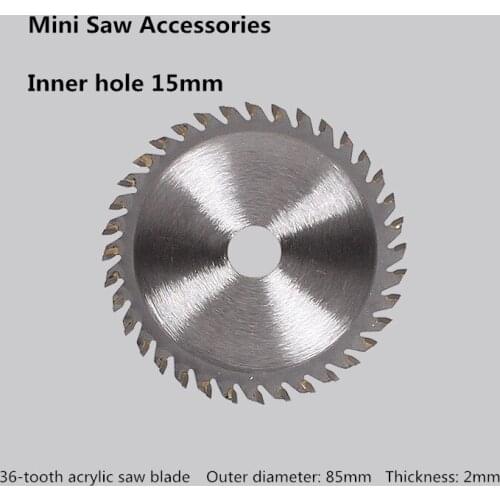 Free shipping 1pcs 85mm electric mini circular saw mini power saw for wood mini power tools 85x15-36 Teeth