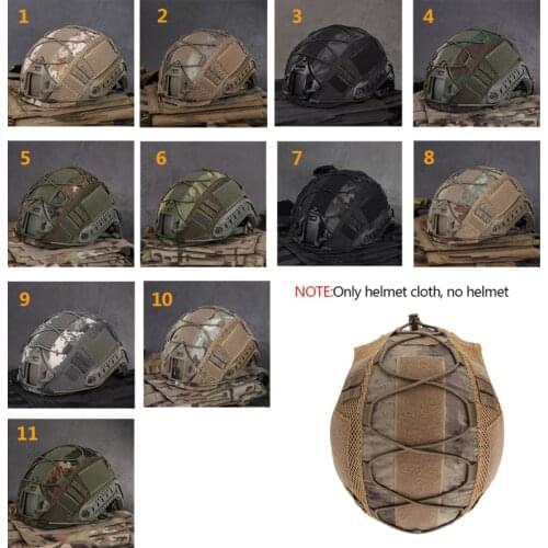 Airsoft Hunting Tactical Helmet Cover CS Wargame Sport Helmet Cover For Ops-Core PJ/BJ/MH Type Fast Helmets