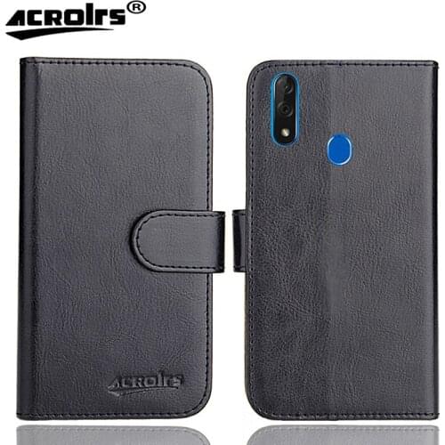 ZTE Blade V10 Case 6.3" 6 Colors Flip Soft Leather Crazy Horse Phone Cover Stand Function Cases Credit Card Wallet