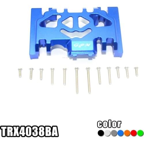 RC Car Parts TRX-4 82056-4 Aluminum alloy medium wave box chassis trx4 guard Mustang G500 upgrade Accessories