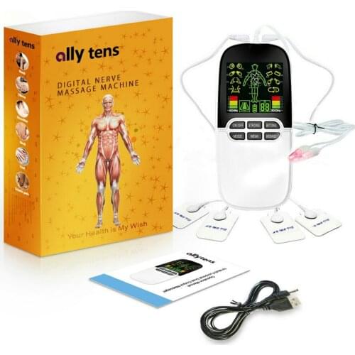 Dual Channel EMS TENS Unit Machine Muscle Stimulator EMS Electronic Pulse Massager Electric herald Tens Machine Acupuncture Body