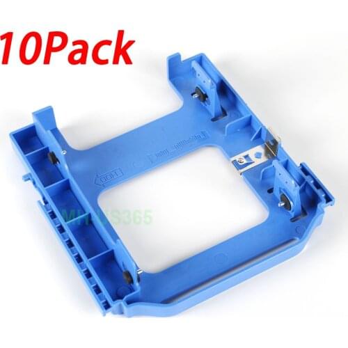 Heretom 10PCS 3.5" Hard Drive Tray Caddy Bracket For Dell OptiPlex 3040 3046 3050 5040 5050 7050 7040 MT Bay 0CW33 w/Screws