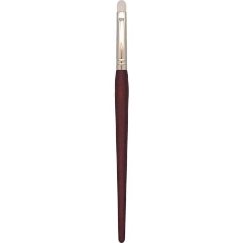 E08 Professional Handmade Makeup Brush Soft Saikoho Goat Hair Small Eye Shadow Brush Red Sandalwood Handle Make Up Brushes