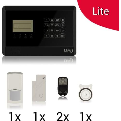 Kit Antifurto - Allarme espandibile con centralina GSM controllabile da Wi-Fi