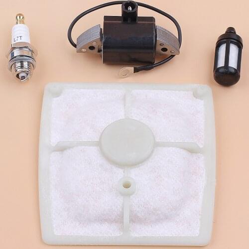 Ignition Coil Air Filter Kit for Stihl 041 041AV 041FB 041G 041 FARM BOSS OEM 11104043200 Chainsaw Spares Bosch 2 204 211 052