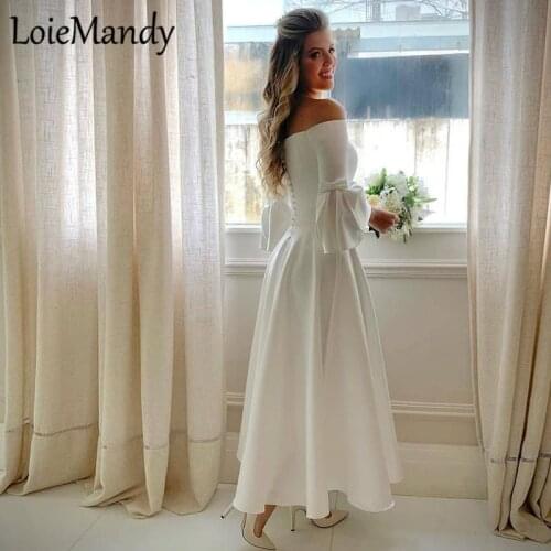 LoieMandy Sleeveless Wedding Dresses