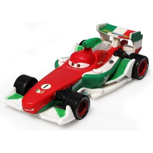100% Original Pixar Cars 2 Francesco Bernoulli Diecast Metal Alloy Cute Toy Car For Children Gift 1:55 Loose Brand New In Stock