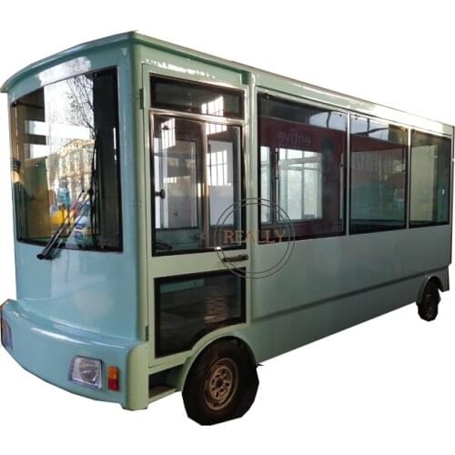 Mobile Food Truck Large Snack Car Cold Drink Car Mobile Ice Cream Bus Food Kiosk Truck Equipment Vending Food Truck