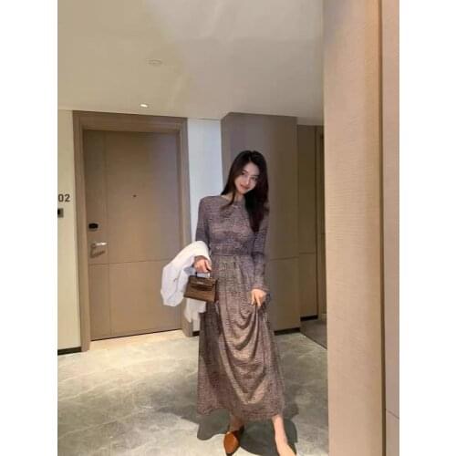 Garbociaga Fashionable Wild Zebra Dress