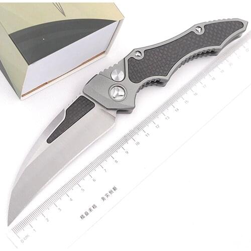 MT Kestrel Aviation Aluminium Carbon Fiber handle D2 Blade Survival EDC camping hunting outdoor kitchen Tool Key Utility knife