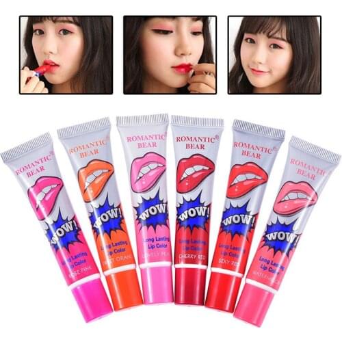 Romantic Peel Off Lipstick Tearing Type Lip Gloss Film Magic Long Lasting Lip Tattoo Makeup Lip Tint MH88