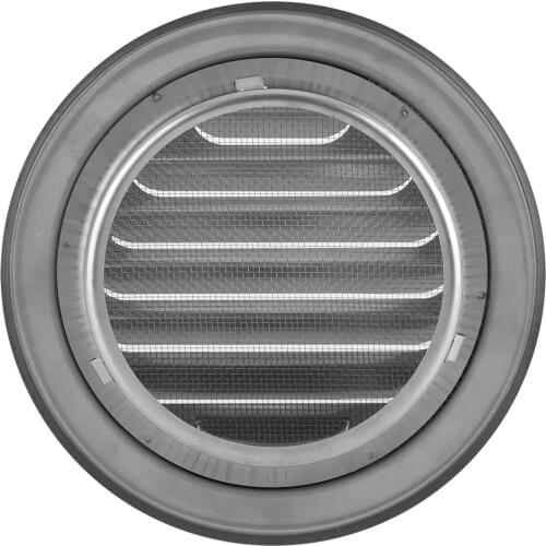 Wall Air Vent Stainless Steel Round Wall Air Vent Flat Grille Ducting Ventilation Cover Outlet Insect Mesh