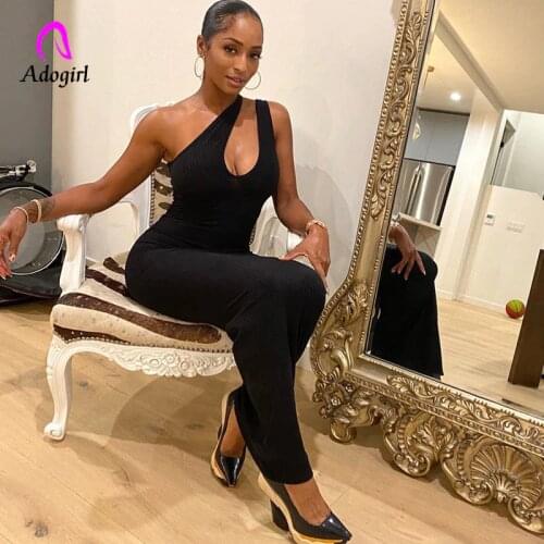 Solid Ribbed Hollow Out Women One Shoulder Long Maxi Dress Bodycon Sexy V Neck Streetwear Party Club Casual 2021 Summer Vestidos
