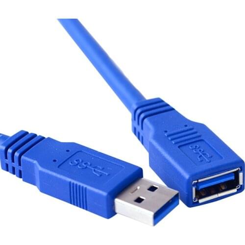USB Extension Cable Cord Super Speed USB 3.0 Cable Male to Female Data Sync USB Extender Extension Cable 0.3m-5m computer cable