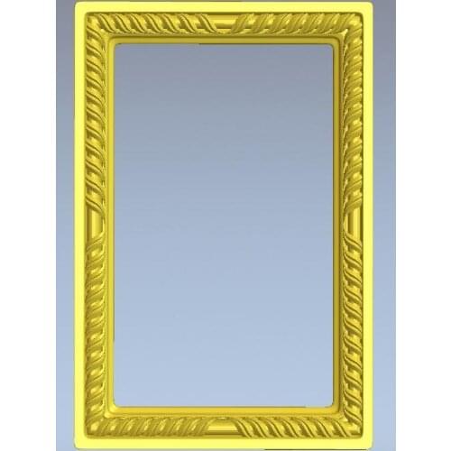 3d model relief for cnc in STL file format Frame_25