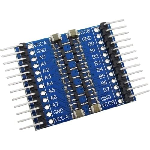 8 channel 3.3V-5V 5V-3.3V IIC UART SPI TTL Two-way curved needle level conversion module