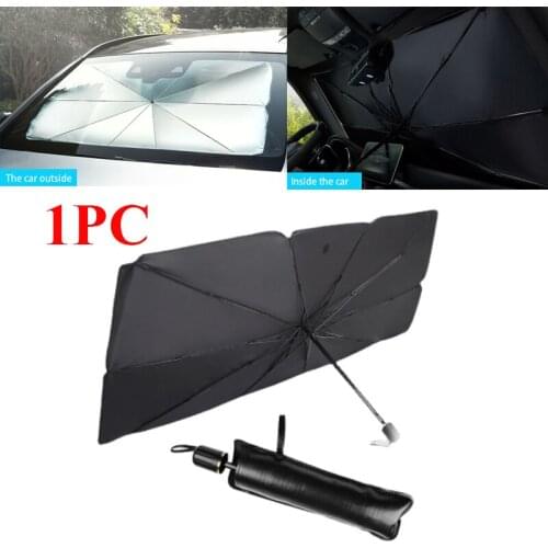 Car Sunshade Sun Visor for Front Windshield Anti-UV Auto Parasol Interior Car Cover Privacy Protective Sun Shade Car Accessories