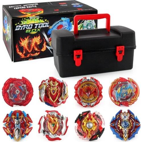 Brinquedos menino menina outdoor toys beyblade burst beyblade Toolbox storage boxboy hobby gift