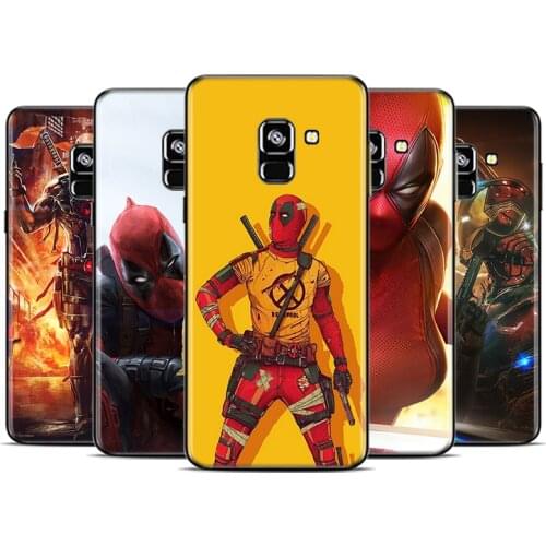 Marvel Deadpool Superhero For Samsung Galaxy A9 A8 A7 A6 A5 A3 Star Plus M31S M60S M40 M30 M21 M20 M10 M10S Phone Case