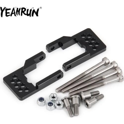 YEAHRUN RC Car Rear Pull Rod Mount Kit for 1/14 Tamiya CC01 RC Climbing Car Upgrade Accessories
