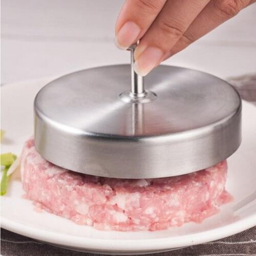 Kitchen Gadgets Perfectly formed stainsteel tortilla meat pattie hamburger stuffed burger press press