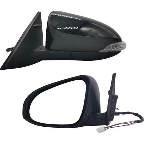 USED FOR TOYOTA CAMRY 2012-2015 MIRROR ASSEMBLY;OEM L 87909-06480 R 87908-06480