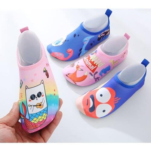 Boys Beach Shoes Baby Toddler Floor Home Slipper Snorkeling Swim Socks Kids Shoes Girls Anti-slip Soft Barefoot Children Slipper