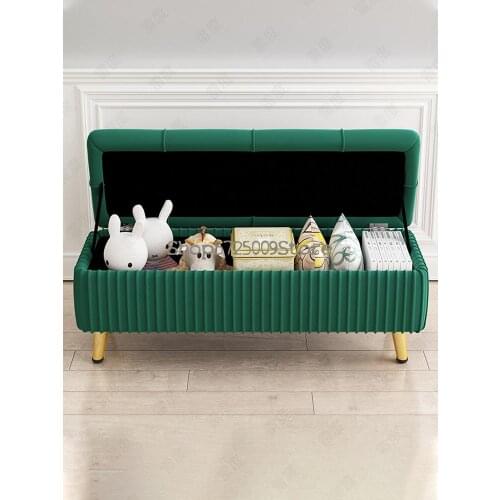 Shoes Changing Stool Storage Stool Adult Sofa Small Stool Household Rectangular Chair Storage Box Bed End Bedroom Stool