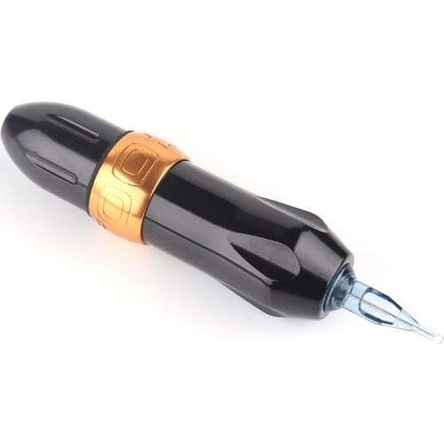 Rocket Shaped Tattoo Machine Pen High-horsepower Rocket Motor Tattoo Pen Small Skin Loss Gold Classic Stable Tattoo Equipment