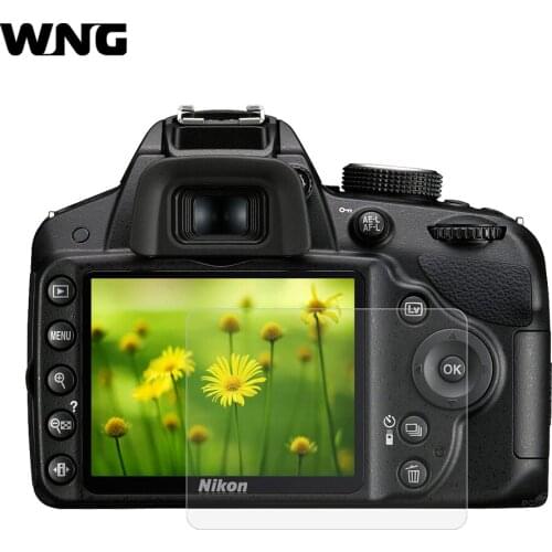 0.3mm 2.5D Self-Adhesive Glass LCD Screen Protector for Nikon D3200/D3300