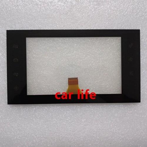 1 piece 7 inch 30 pins glass touch Screen panel Digitizer Lens for 308 308S 408 car DVD player GPS navigation