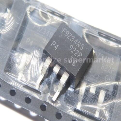10PCS/LOT IRF9Z34NS F9Z34NS TO-263 -55V -19A SMD Triode