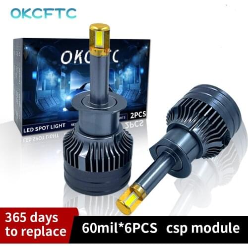 Automotive Headlights H1 LED H4 H7 H9 H8 H11 9012(HIR2) 9005 9006 Automatic Fog Lamp 60W 15000LM 12V 6000K Turbo White Light