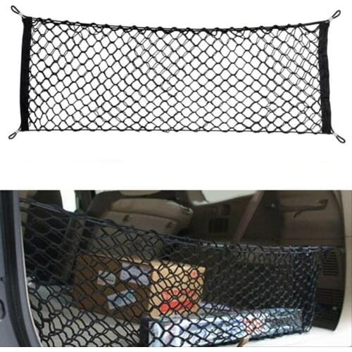 Car Accessory Envelope Style Trunk Cargo Net Storage Netting Organizer Universal