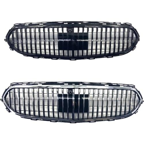 Car Modified grid grill for Mercedes-Benz E-Class W213 2021 grille Mabah Style Radiator Cover bumper grill grille Racing Grills